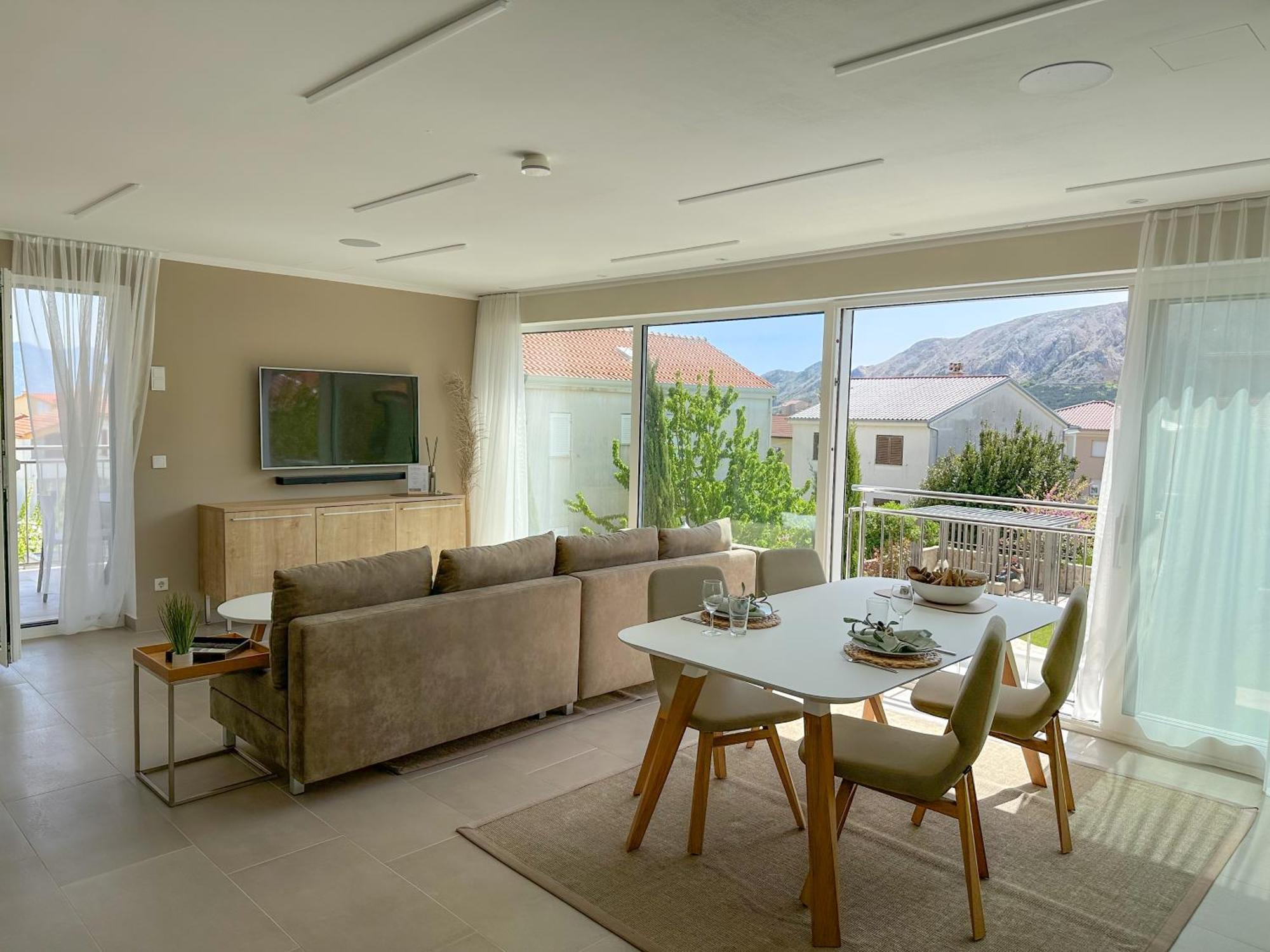 Apartment Baska, Exklusive Apartments Mit Poolarea In Baska, Krk - Kroatien Buitenkant foto